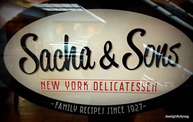 Sacha and sons nameboard