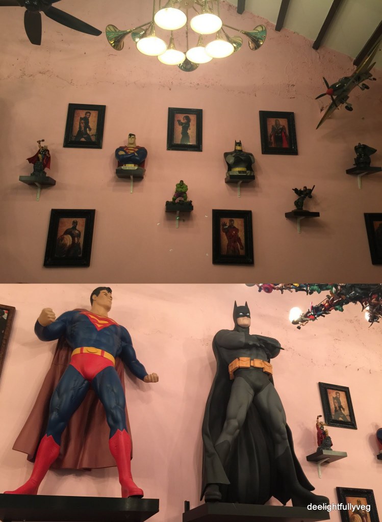 Hungry Heroes decor