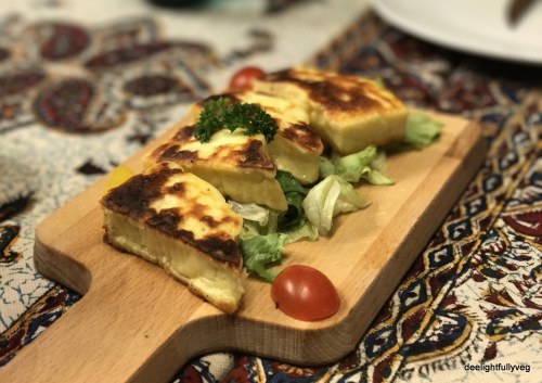 Grilled Halloumi cheese